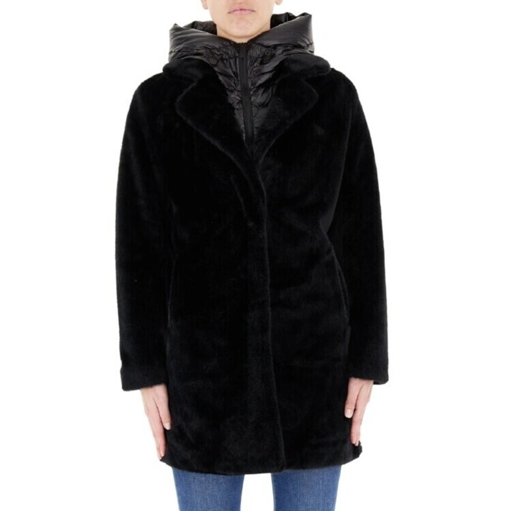 Bomboogie Black Jacket With Detachable Hood - NWT